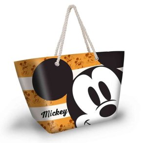Strandtaske Mickey Mouse Gul