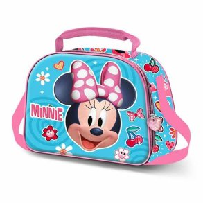 3D Termomadkasse Minnie Mouse Happiness Pink 25,5 x 10 x 20 cm