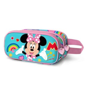 Dobbelt carry-all Minnie Mouse Bl�