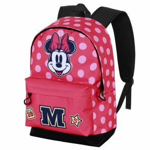 Skoletaske Minnie Mouse Pink 31 x 18 x 44 cm