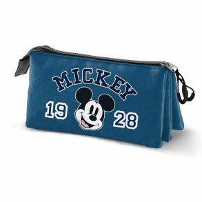 Tredobbelt bretaske Mickey Mouse Class Bl 23 x 8 x 11 cm