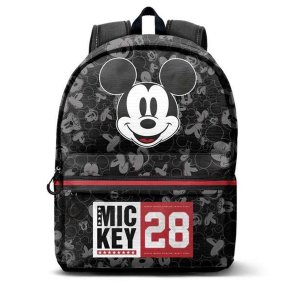 Skoletaske Mickey Mouse Sort