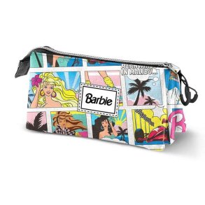 Tredobbelt b�retaske Barbie Multifarvet
