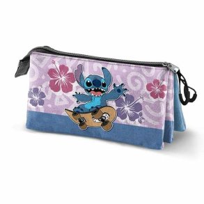 Tredobbelt b�retaske Lilo & Stitch 23 x 8 x 11 cm