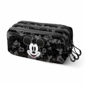 Tredobbelt bretaske Mickey Mouse Year Sort 23 x 10 x 11 cm