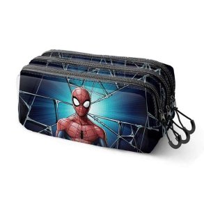 Tredobbelt b�retaske Spider-Man Marinebl�