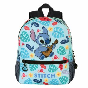 Skoletaske Lilo & Stitch Guitar 26 x 12 x 33 cm Multifarvet