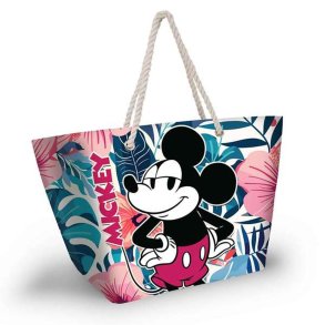 Strandtaske Mickey Mouse Multifarvet