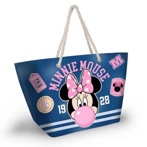 Strandtaske Minnie Mouse Bl�