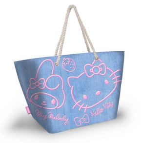 Strandtaske Hello Kitty Bl�