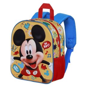 Skoletaske Mickey Mouse Gul 30 x 25 x 10 cm
