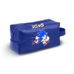 Rejsetoilettaske Sonic Bl� PVC 13 x 27 x 13 cm