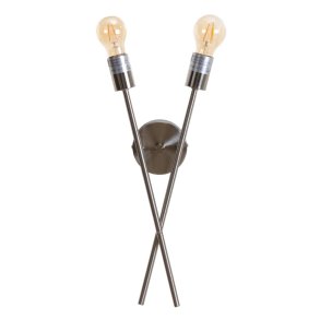 Vglampe 18 x 10 x 45 cm Metal Slv