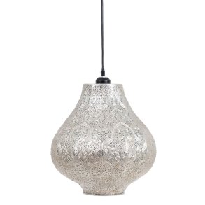 Loftslampe 32 x 32 x 37,5 cm Metal Slv