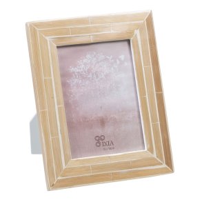 Fotoramme Beige 20 x 25 cm Bambus Tr MDF