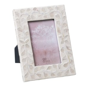 Fotoramme Beige Perlemor 17 x 22 cm Tr MDF