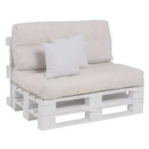 Pude 4 Dele Beige 120 x 80 cm