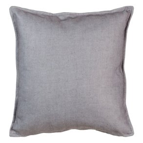 Pude Polyester Lysegr 45 x 45 cm