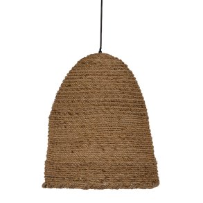 Loftslampe 43 x 43 x 52 cm Natur  43 cm Fiber