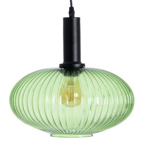Loftslampe Krystal Metal Grn 30 x 30 x 26 cm