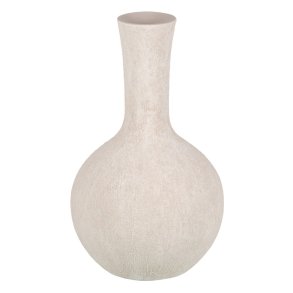 Vase Fldefarvet Keramik Sand 23 x 23 x 46,5 cm