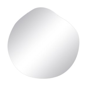 Vgspejl Sort 45 x 1 x 45 cm