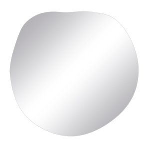 Vgspejl Sort 60 x 1 x 60 cm