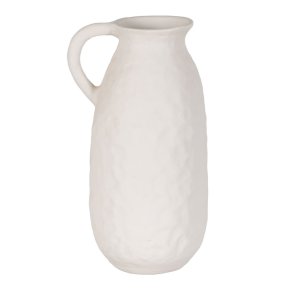 Vase Hvid Keramik 20 x 17 x 36 cm