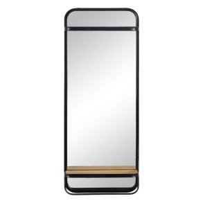 Vgspejl Sort 40 x 14 x 100 cm