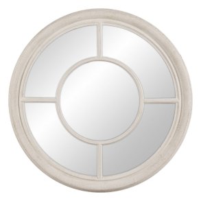 Vgspejl Hvid Vindue 79 x 3,5 x 79 cm