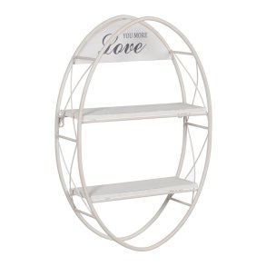 Hylder Hvid Jern 40 x 13,5 x 60 cm