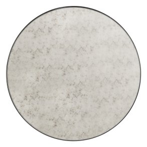 Vgspejl Sort 90 x 5 x 90 cm 90 x 90 cm