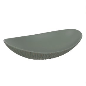 Borddekoration Grn Gylden Polyesterharpisk 35,3 x 22,5 x 8,5 cm