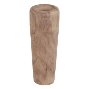 Vase Natur Paulonia tr 26 x 26 x 68 cm