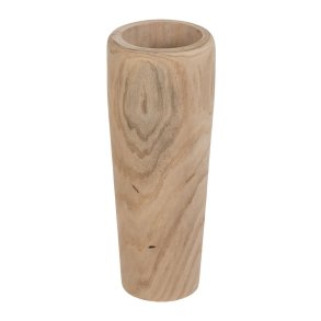 Vase Natur Paulonia tr 23 x 23 x 58 cm