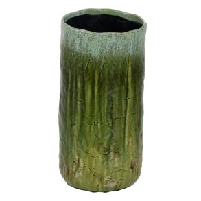 Vase Grn Keramik 21 x 21 x 41 cm