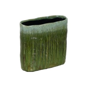 Vase Grn Keramik 32,5 x 15 x 31,5 cm