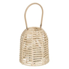 Laantarn Lyseholder Laantarn Fldefarvet Metal Papir Krystal 18 x 18 x 20,5 cm