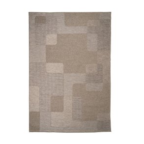 T�ppe Brun Beige polypropylen 240 x 2 x 330 cm