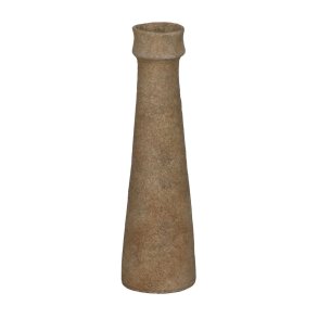 Vase Beige Keramik 14,3 x 14,3 x 50 cm