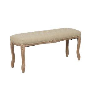 Stol Beige Gummitr 110 x 47 x 36 cm
