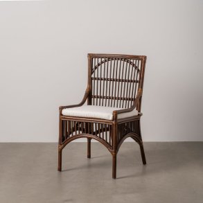 Spisebordsstol Hvid Syntetisk stof