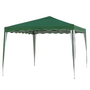 Lysthus Gazebo Polyester St�l 300 x 300 x 250 cm
