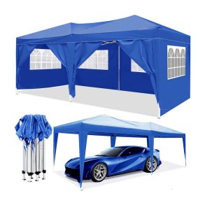 Lysthus Gazebo St�l 600 x 300 x 260 cm Bl�