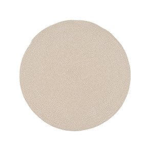 T�ppe Hvid Beige 90 x 90 x 0,2 cm