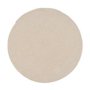 T�ppe Hvid Beige 110 x 110 x 0,2 cm