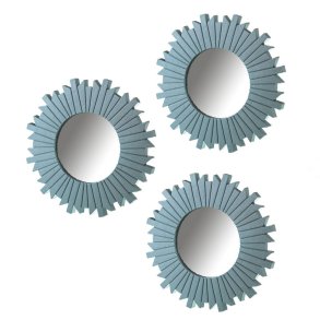 Vgspejl Bl 25 x 1,5 x 25 cm (3 enheder)