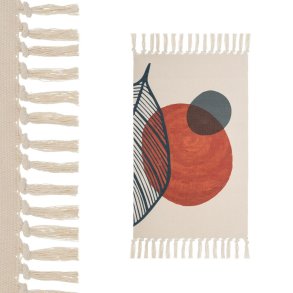 T�ppe Multifarvet 50 x 80 x 1 cm