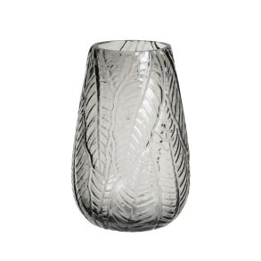 Vase Gr Glas 17 x 17 x 26 cm