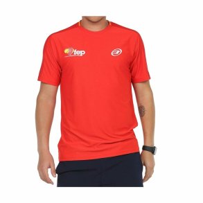Kort�rmet T-shirt til M�nd Bullpadel Exudo  R�d
